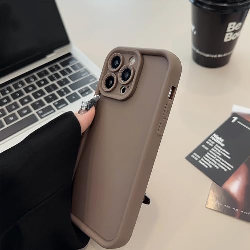 Eviter les rayures avec la coque iPhone 11 Pro Max antichoc souple marron