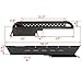 Hooke Road Wrangler TJ Rocker Panel Guards Running Board Side Armor Rock Sliders for 1997-2006 Jeep Wrangler TJ Side Step Nerf Bar
