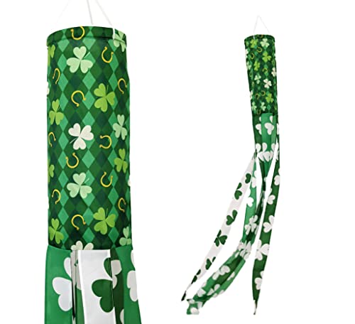 Madrona Brands Windsack zum St. Patrick's Day - strapazierfähige Outdoor-Dekoration für Hof, 152 cm Cover