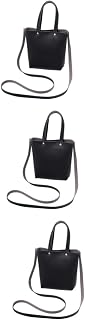 3 Peças Bolsas Sobre O Ombro Para Mulheres Bolsas Para Mulheres Bolsa Tote Preta Bolsas Femininas Bolsa De Mão Para Mulheres Bolsa Tote Para Mulheres Moda Senhora Bolsa Miss