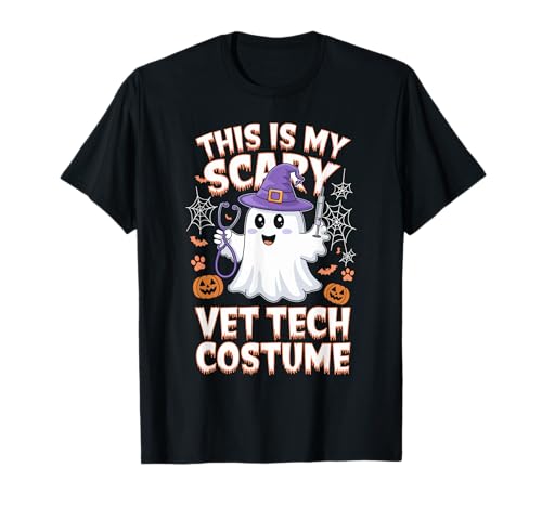 This Is My Scary Vet Tech Costume Vet Halloween T-Shirt