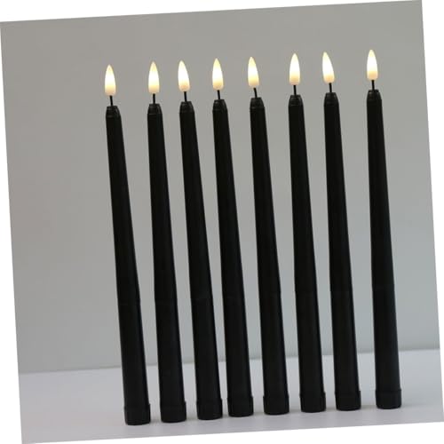 Bougies LED sans flamme pour Halloween et décoration de table chaleureuse
