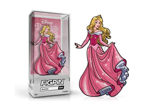 FiGPiN Princesses - Sleeping Beauty Aurora (#686) Collectible Pin