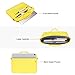 MOSISO Laptop Shoulder Messenger Bag Compatible with MacBook Air/Pro,13-13.3 inch Notebook,Compatible with MacBook Pro 14 2023-2021 A2779 M2 A2442 M1 with Adjustable Depth at Bottom, Yellow