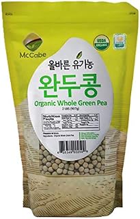McCabe Organic Whole Green Pea, 2 lb (32 oz)