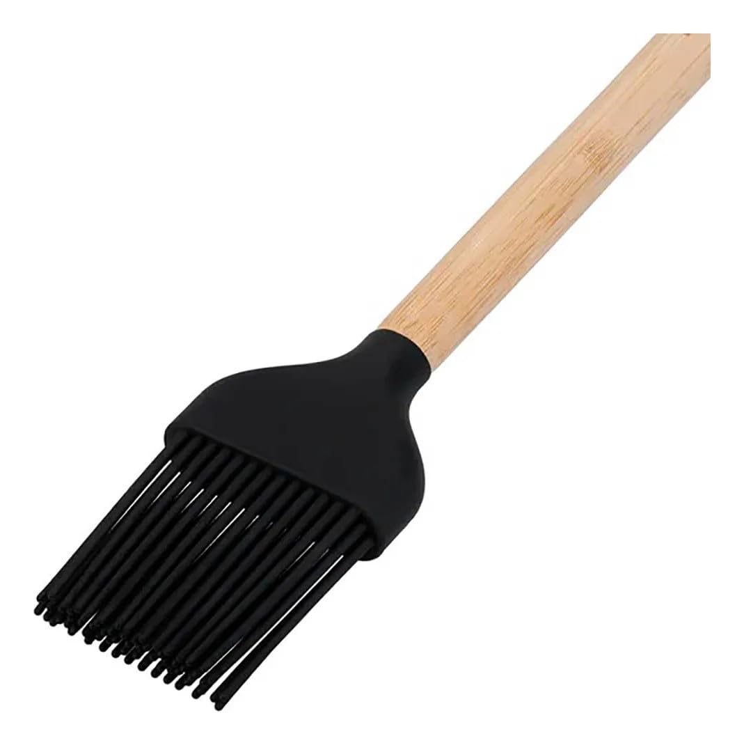 KitchenAid Pędzel do ciasta brzozowego z silikonową główką, czerwony