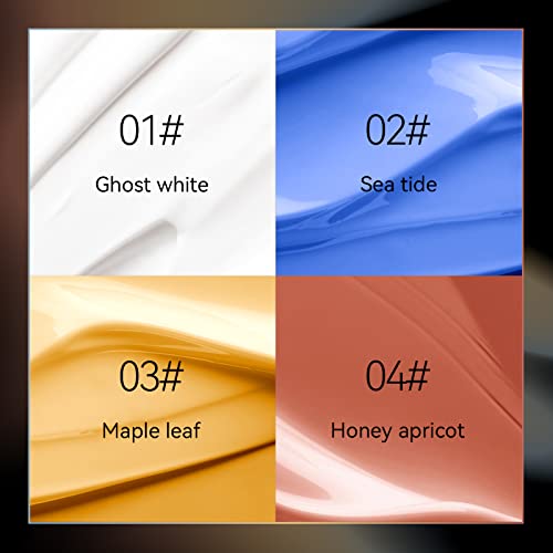 Kusslippe White Foundation, White Pigment Mixer, Corrector Foundation Shade Adjuster, Smooth And Light, Blends Easily With Foundation (White #1) #TOP4