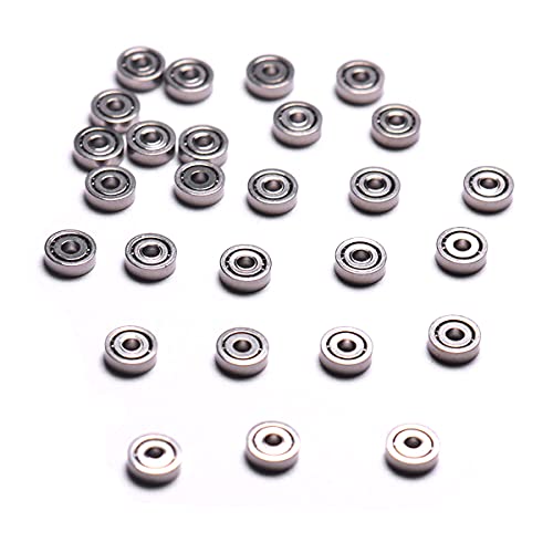Rodamientos 681ZZ 1x3x1mm Atoplee en miniatura con blindaje de metal para maquetas de juguetes