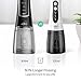 Water Flosser Cordless for Teeth, Anjou 300ML Professional Dental Oral Irrigator, Portable and Rechargeable IPX7 Waterproof Powerful Battery Life Teeth Cleaner for Home Travel, Braces and Bridges Care