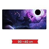 ◆ [Durable de coser Edge] La superficie paño suave con base de caucho garantiza un control preciso y exacto del ratón y mantiene la estabilidad estable sobre la mesa.Durable previene protector de borde cosido desgaste, deformación y pérdida de adherencia.