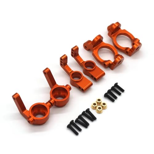 RC�X�e�A�����O�J�b�v���f�� For ZD DBX-10 10427S 9106S 1:10 ���^���X�e�A�����O�J�b�vC �V�[�g���3�_�Z�b�g RC�����[�g�R���g���[���J�[ ���[�V���O�p�[�c��������юg�p(Orange)