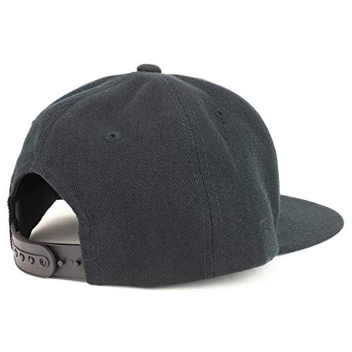 Armycrew Youth Kid Size Thin Blue Line American Flag Patch Flat Bill Snapback Baseball Cap2