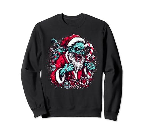 Zombie Santa Claus Christmas Zombies Xmas Horror Lover Sudadera