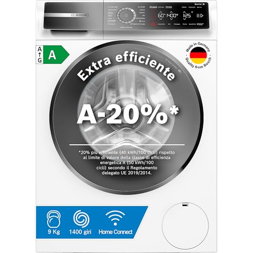 Bosch WGB24400IT Serie 8 Lavatrice smart a carica frontale, 9