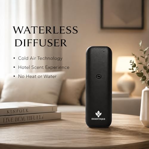 Difusor aromático eléctrico The Pulse Essentique negro miniatura 2