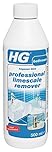 Professional Limescale Remover 500ml HG Blue Also removes Rust, Dirt, 'Yellow' Stains and Verdigris (Copper Oxide).