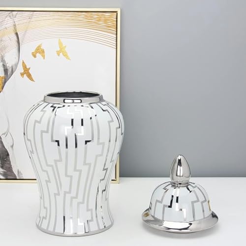 Vase en gingembre en céramique pour un centre de table moderne