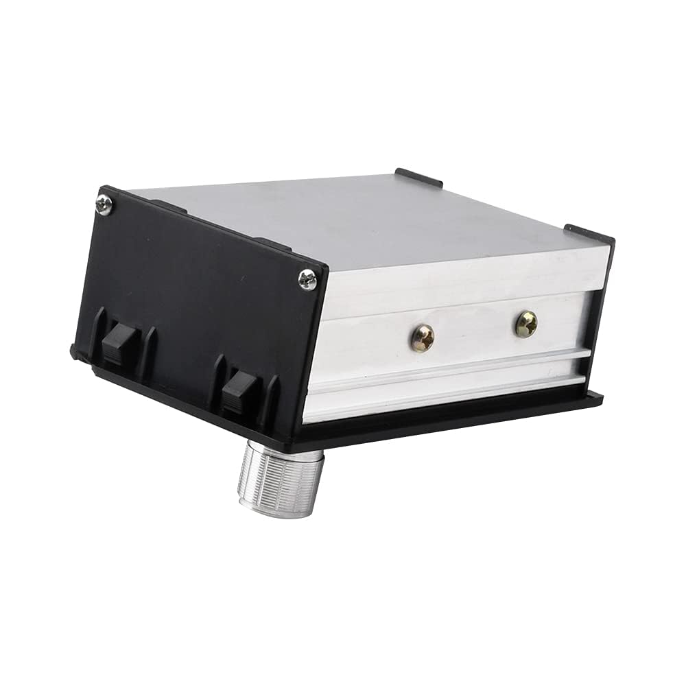 Régulateur De Vitesse PWM Pour Moteur CC 12V-70V 30A - Avec Bouton Rotatif Et Interrupteur - Pour Moteurs à Balais - Boîtier Aluminium