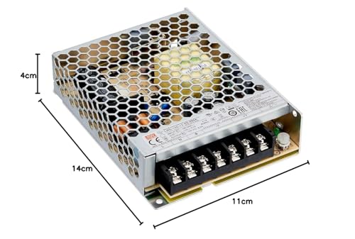 Meanwell LRS-100-12, Alimentatore, 12V DC, Nero - Alimentatore - Immagine 3