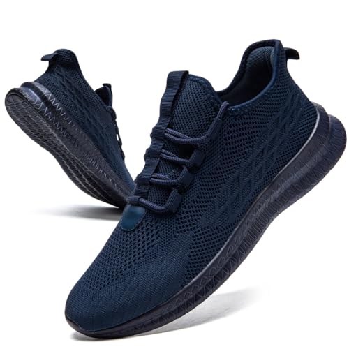 Image of Mens Running Tennis Casual Walking Shoes Fashion Athletic Gym Sports Sneakers for Men Breathable Lightweight Comfortable Shoes