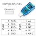 BOJKEON USB to RS485 RS422 Converter Adapter with TVS Protection, CH341 Chip for Modbus Communication, Support Windows11/10/8/7/XP, Linux, Mac OS (USB to RS485/422)
