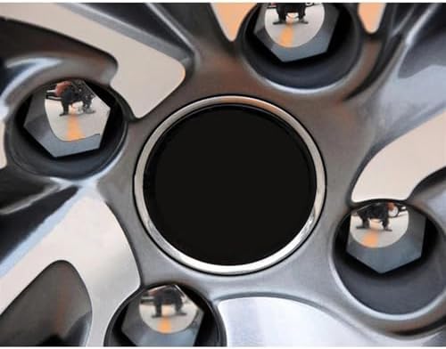 Wheel Stud 20Pcs Car Wheel Nut Caps Bolt Rims Special Socket Auto Hub Screw Cover Protection Wheel Cover Hub Nut Bolt Covers Exterior Decoration(21mm/2)