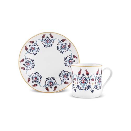 KARACA Haliç Mug 80 ml résout le problème des cafés refroidis à table