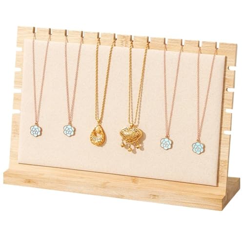 Support de collier en bois massif pour valoriser vos bijoux avec élégance - 2