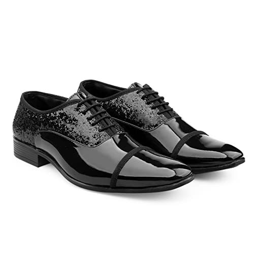 Image of YUVRATO BAXI Men's New Formal and Casual Lace-up Shoes
