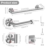 Zoom IMG-2 yesaler set porta asciugamani bagno Zoom IMG-2 yesaler set porta asciugamani bagno