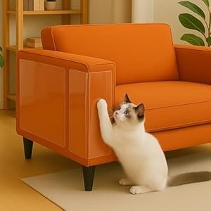 Vcanivr Kratzschutzfolie Katze 40cm x 3m