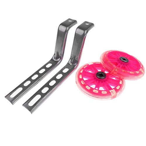 Inzopo Kids Boys Girls Children Bike Bicycle Cycling Stabilisers Training Wheels Pink