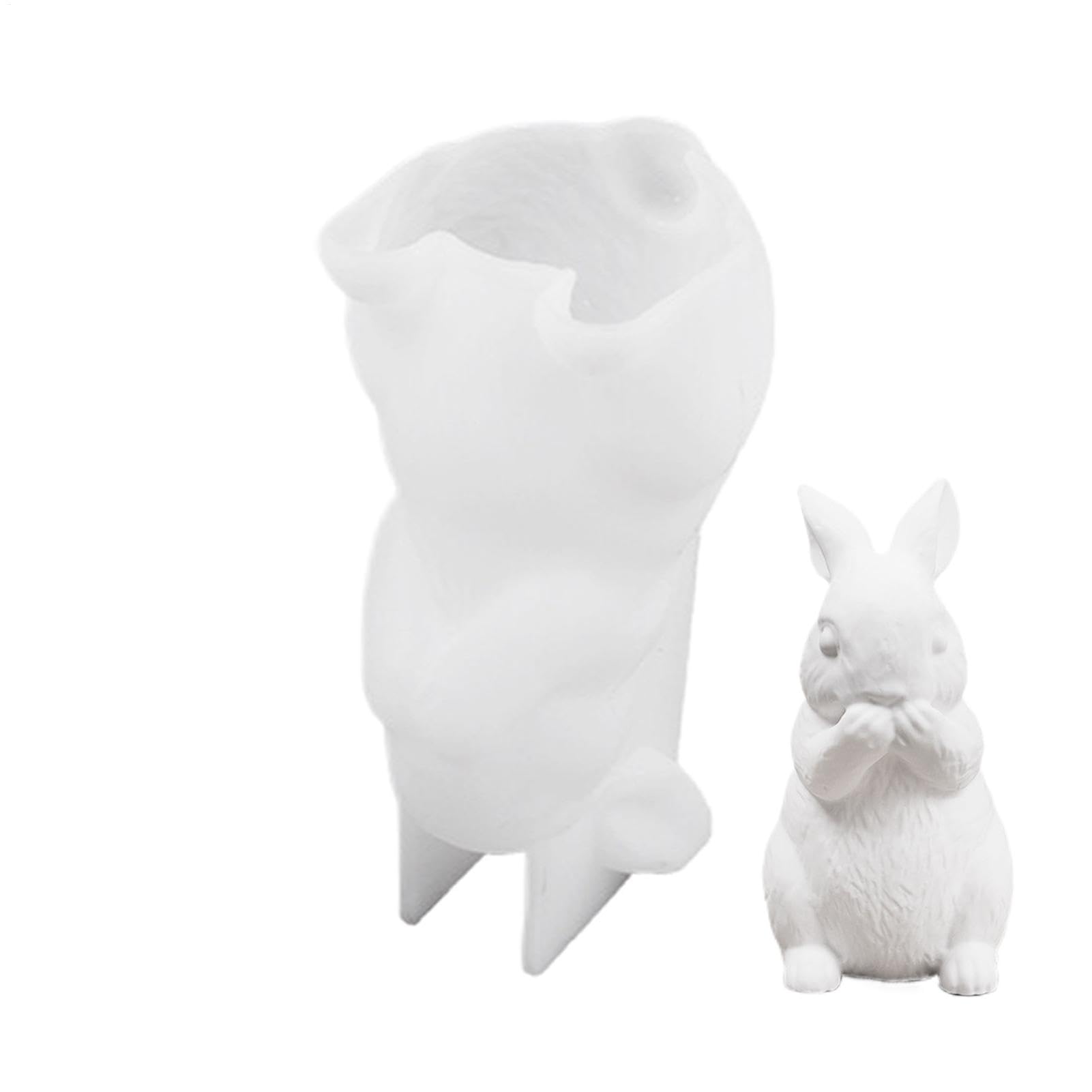 Stampo Coniglio 3D Pistacchio, coniglietto di Pasqua - Stampo per cioccolato