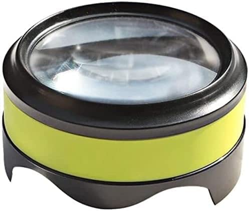 Loupes loupe portative ronde 10X de bureau pour timbre et mariage