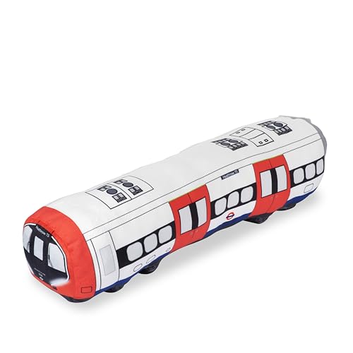 Officially Licensed New Piccadilly Line Train Soft Toy - Cute Plush Tube Toy for Kids and Collections - Transport for London