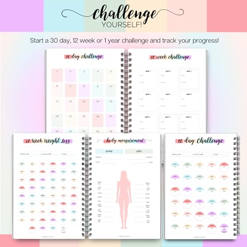 12 Month Weight Loss Journal