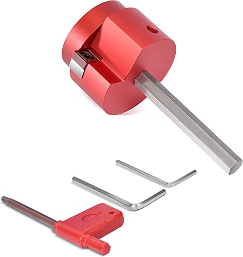 Pvc Fitting Saver With 2 Inch Head Aluminum, Pvc Pipe Reamer, Pvc Socket Saver With 0.315" Hex Shaft, For Water Lines, Drain Lines, Vent Lines #TOP4