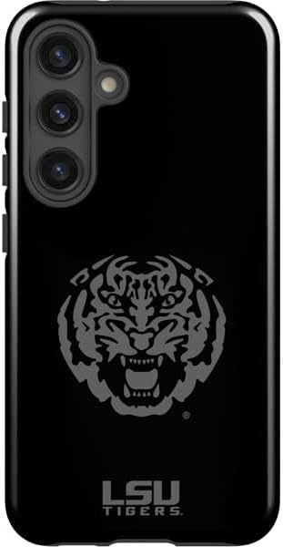 Skinit Impact Phone Case Compatible with Galaxy S24 Plus - Officially Licensed LSU Purple Tiger Mascot Design