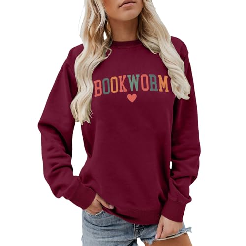 Sweat-shirt homme et femme en tissu doux avec manches longues et col rond imprimé