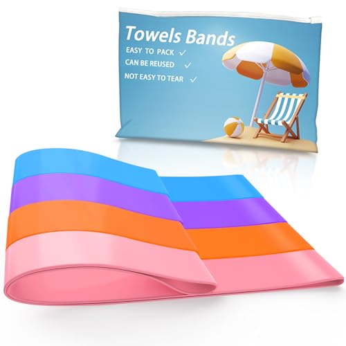 UHUZZ Towel Bands for Cruise & Beach Chairs - Cruise & Beach Pool Chairs...