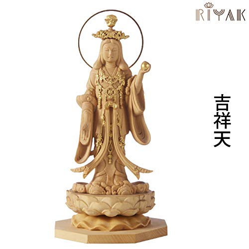 Amazon｜仏像 RIYAK 吉祥天 BASIC ◇高さ 11cm ◇幅 5.5cm ◇奥行 5.5