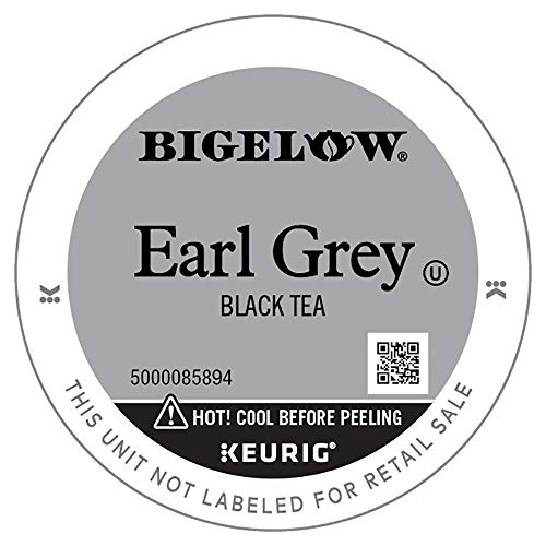 Bigelow Earl Grey Keurig K-Cup Pods Black Tea, Caffeinated, 12 Count (Pack Of 6), 72 Total K-Cup Pods #TOP3