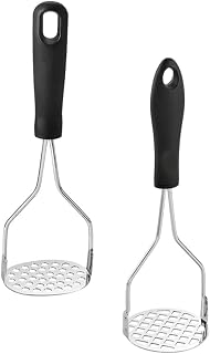 Potato Mashers 2pcs Stainless Steel Food Pressing Tools Halloween Season