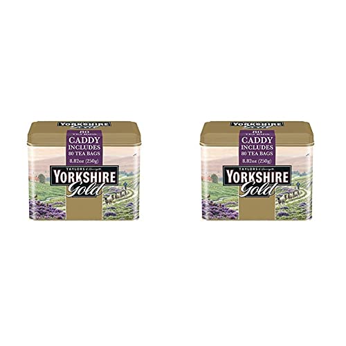 Taylors of Harrogate Yorkshire Gold Tin