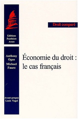 Télécharger Economie du droit : Le cas français Gratuit