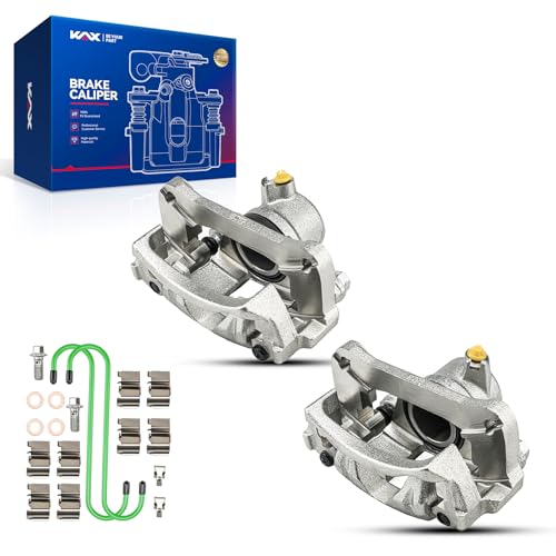 Image of KAX Disc Brake Caliper Assembly for 2010-2023 Toyota 4Runner, 2010-2023 Lexus GX460, 2001-2007 Toyota Sequoia, 2003-2009 Lexus GX470, Rear Left and Right Side