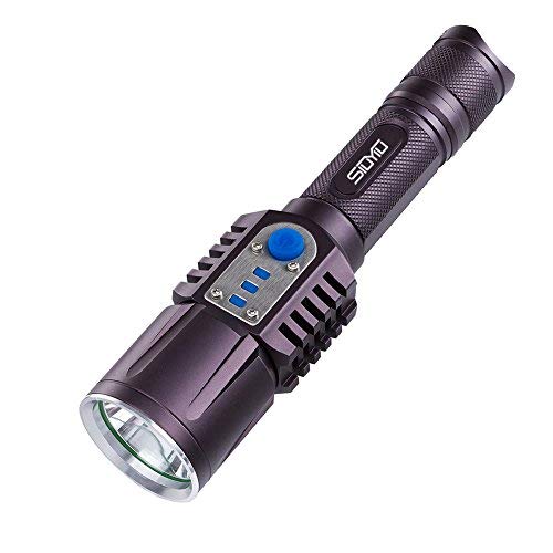 LED Torch Tactical Flashlight Waterproof - Super Bright 2000 Lumens XML L2 LED