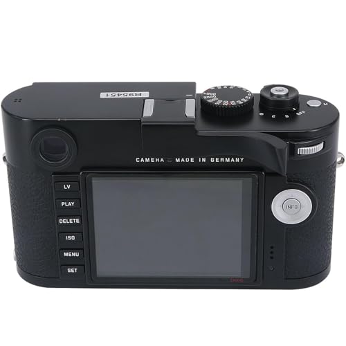 Haoge THB-M24B Metal Hot Shoe Thumb Up Rest Hand Grip for Leica M Typ240 M240, M-P Typ 240 M240P, M Typ262 M262, M-D Typ 262 Camera Black