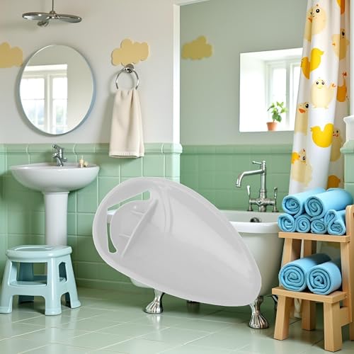 Image of Grey Faucet Extender for Toddlers - Sink Extender for Kids Hand Washing, Bathroom Sink Spout Wash Helper for Children Baby Bathroom Safety Sink Extender for Kids, Faucet Extender for Kids, Safety