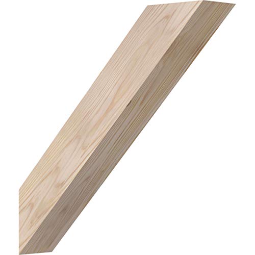 Ekena Millwork BRC04X18X18TRA00SDF 3 1/2"W x 18"D x 18"H Traditional Smooth Knee Brace, Douglas Fir